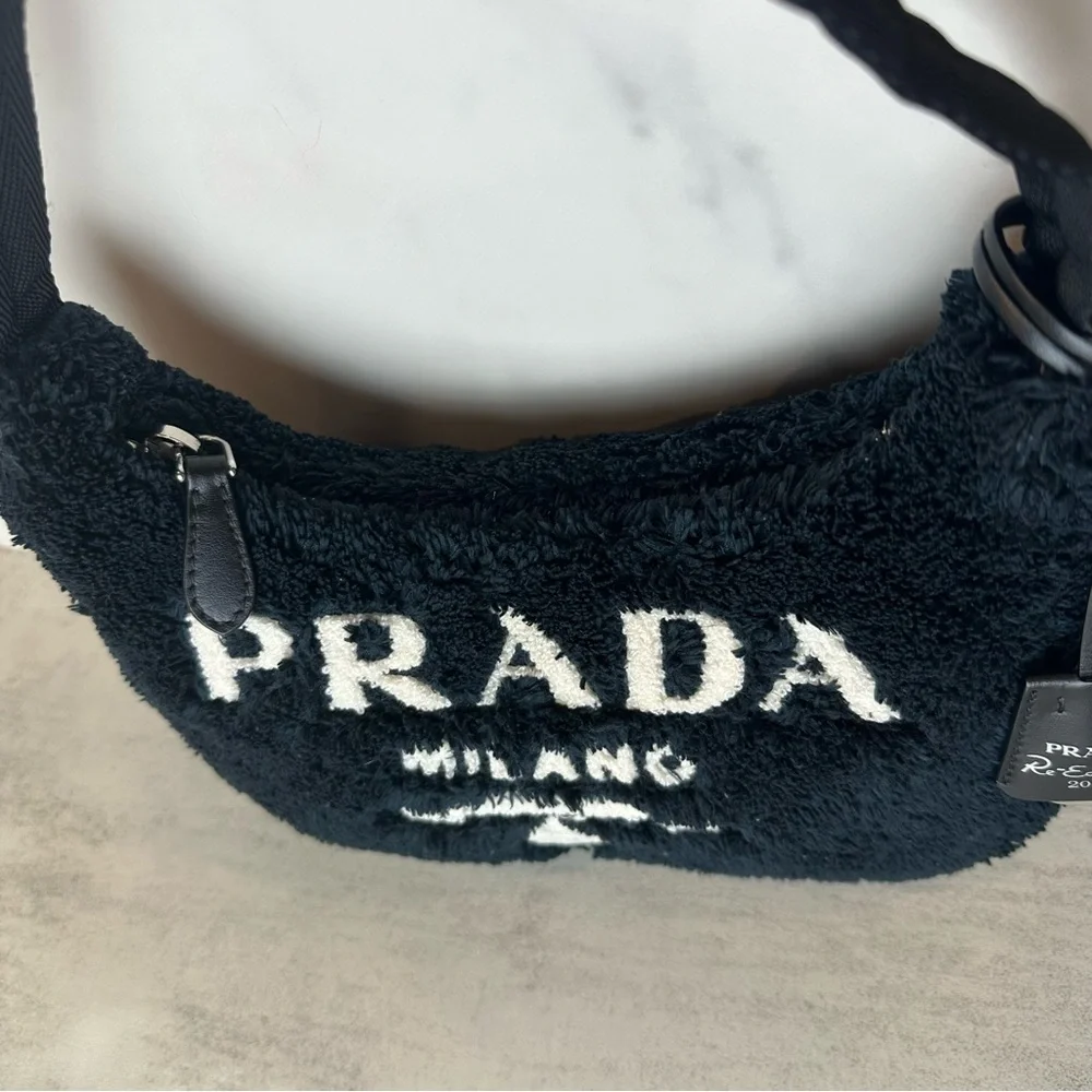 SOLD OUT Prada Terry Cloth Mini Re-Edition 2000 Bag - Picture 3 of 15